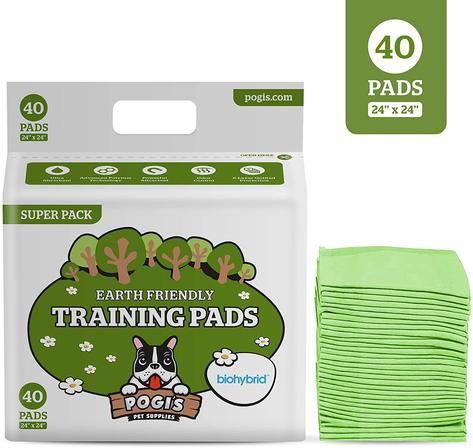 Pogi's Pet Supplies - 40 Pack Pee Pads - Large (24' x 24')