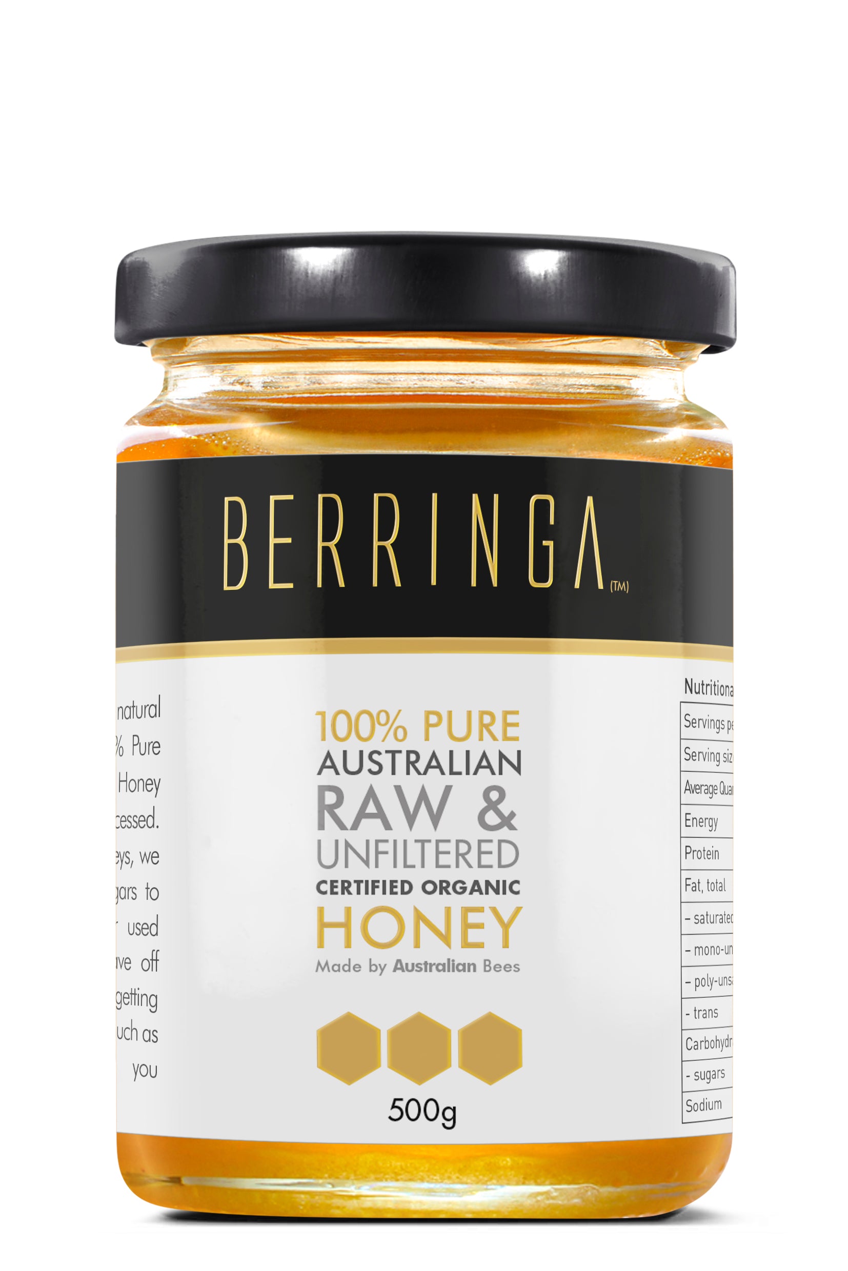 Berringa - Australian Certified Organic Eucalyptus Honey (500g) - Ever ...