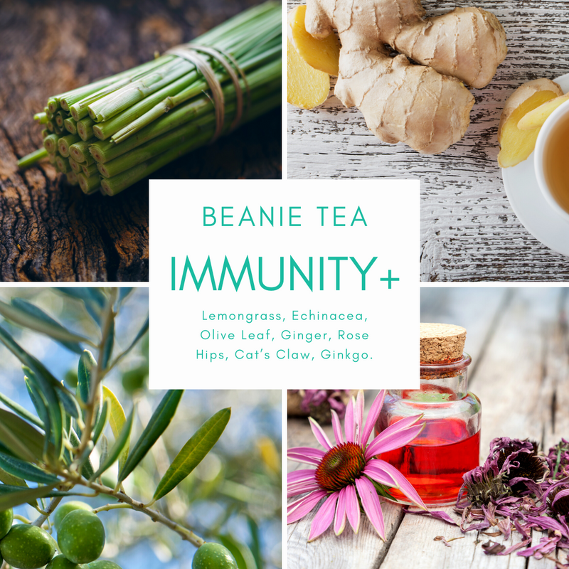 Get Immunity Tea Organic Immunity+ Tea (Australia | 60g | Caffeine Free) – Beanie Superfood
