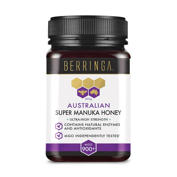 Berringa - Manuka Honey MGO900+ Antibacterial | Wound Care & Digestive Health (500g)