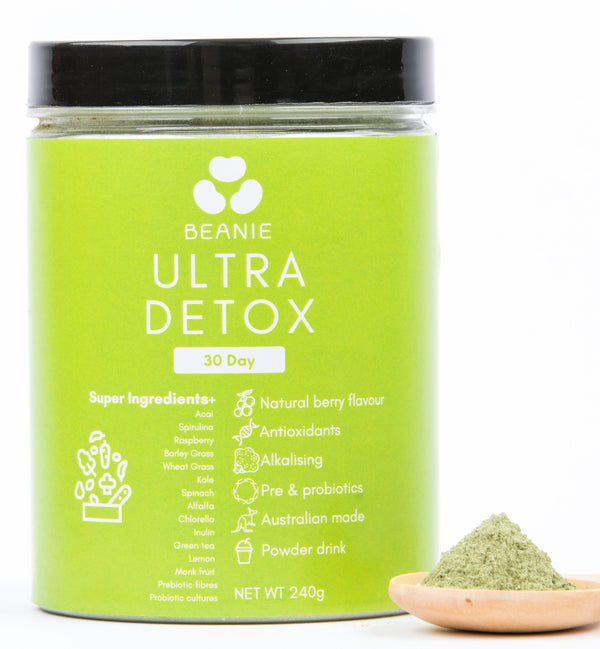 Australian Ultra Detox Powder - 17 Superfood Blends - Formula D (240g)